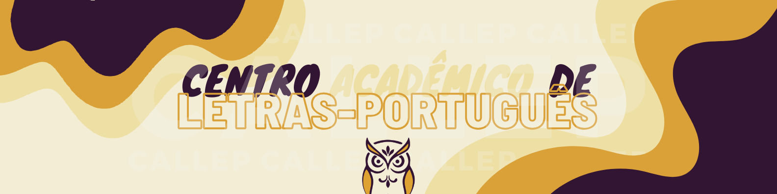 Banner CALLEP - Imagem de capa representando o curso de Letras
